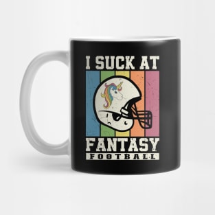 I Suck at Fantasy Football Mug